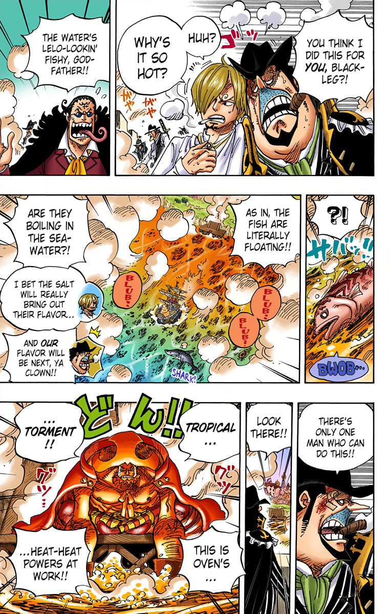 Read One Piece (Colored) chapter 887 image 8 on Lezhin