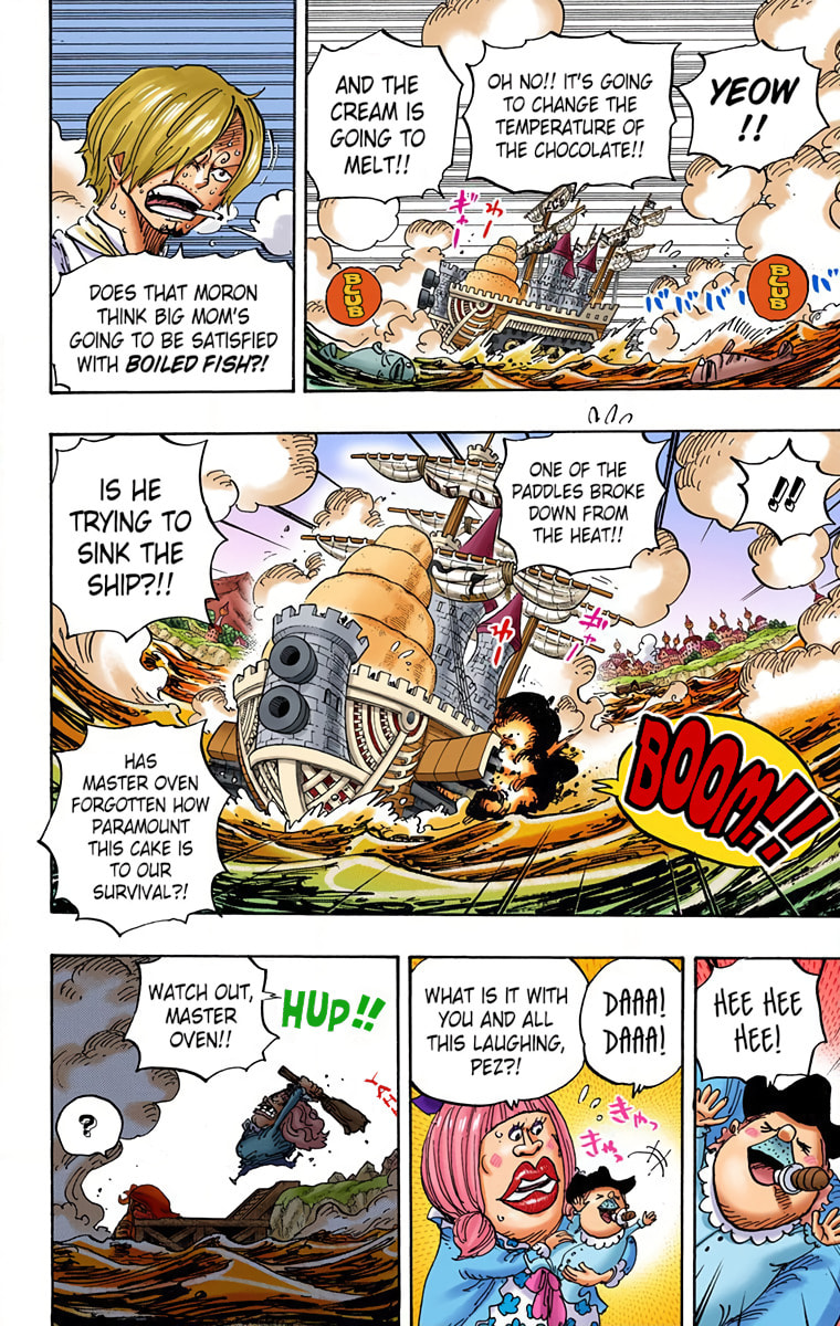 Read One Piece (Colored) chapter 887 image 9 on Lezhin