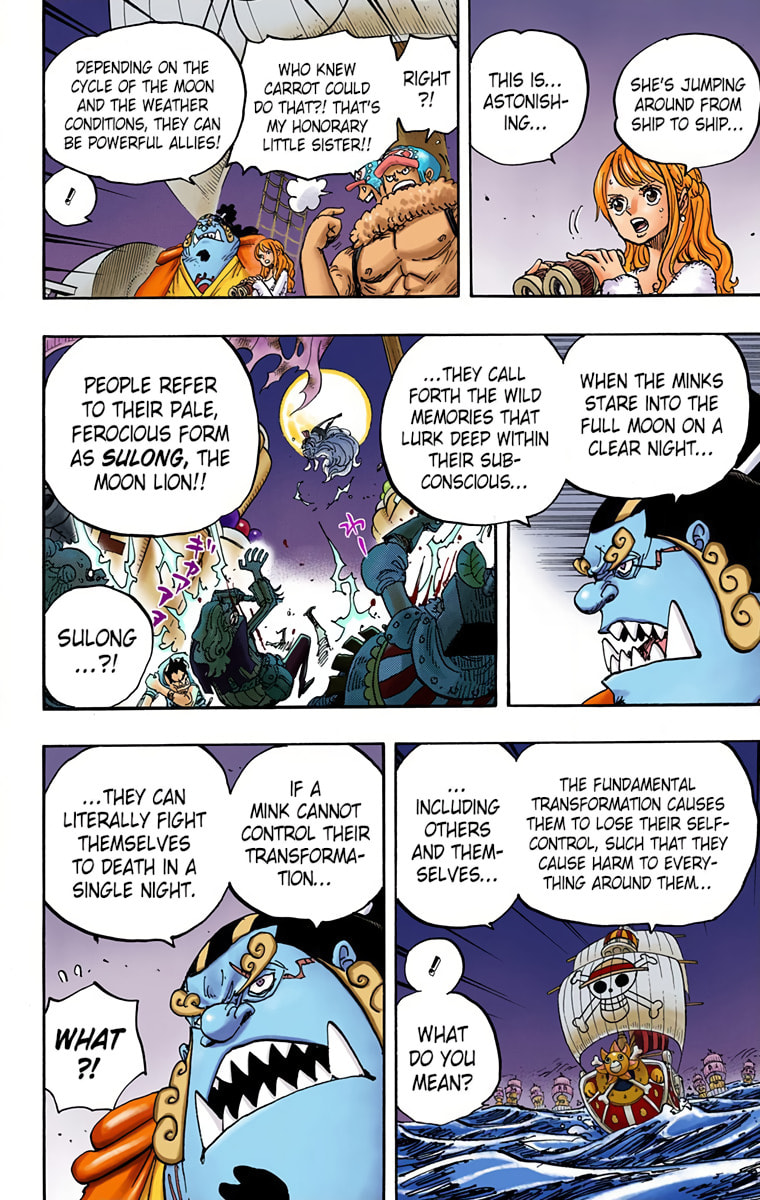 Read One Piece (Colored) chapter 889 image 2 on Lezhin