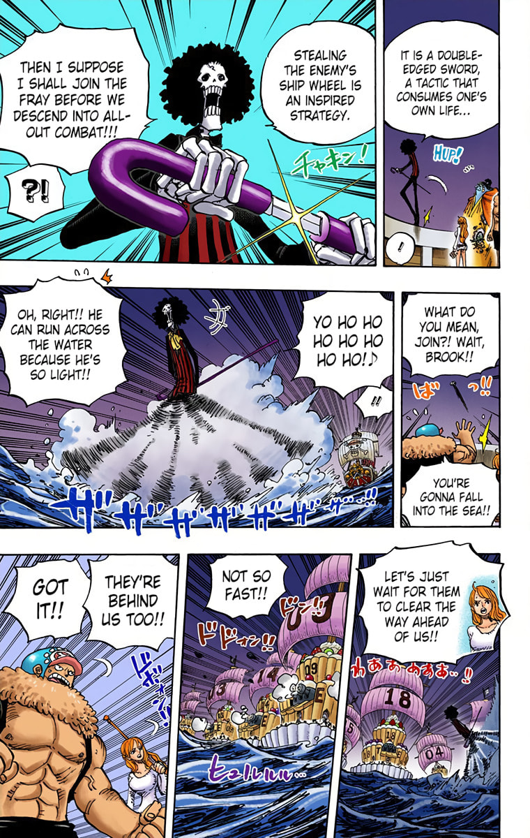 Read One Piece (Colored) chapter 889 image 3 on Lezhin
