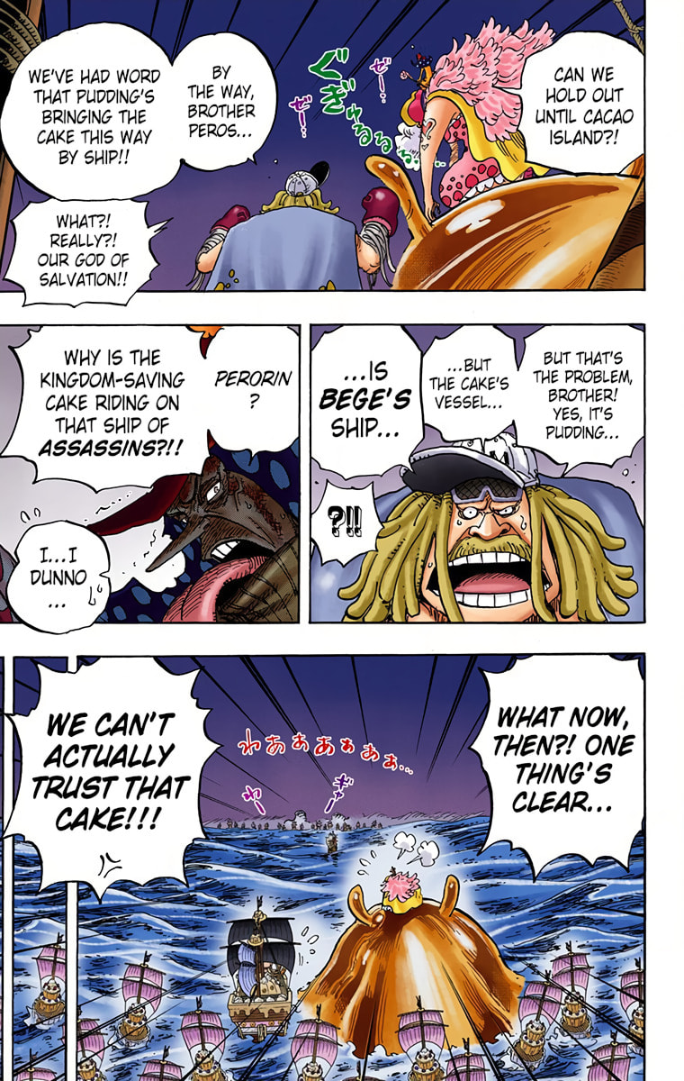 Read One Piece (Colored) chapter 889 image 5 on Lezhin