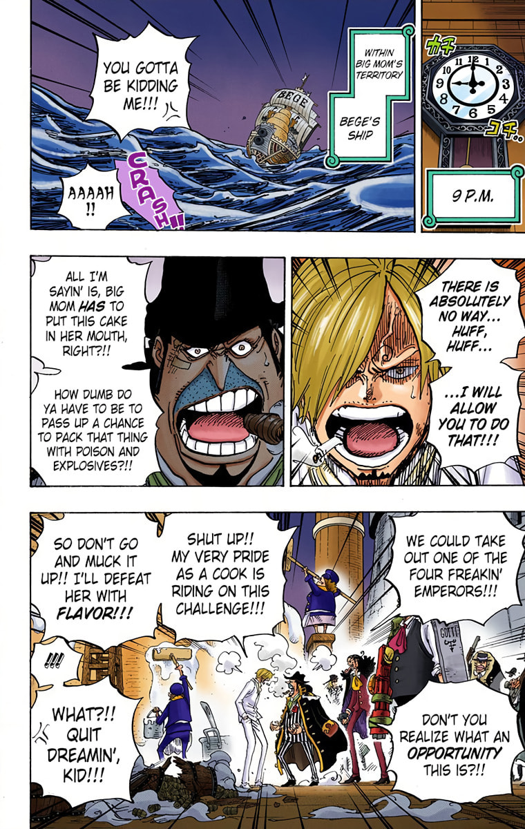 Read One Piece (Colored) chapter 889 image 6 on Lezhin