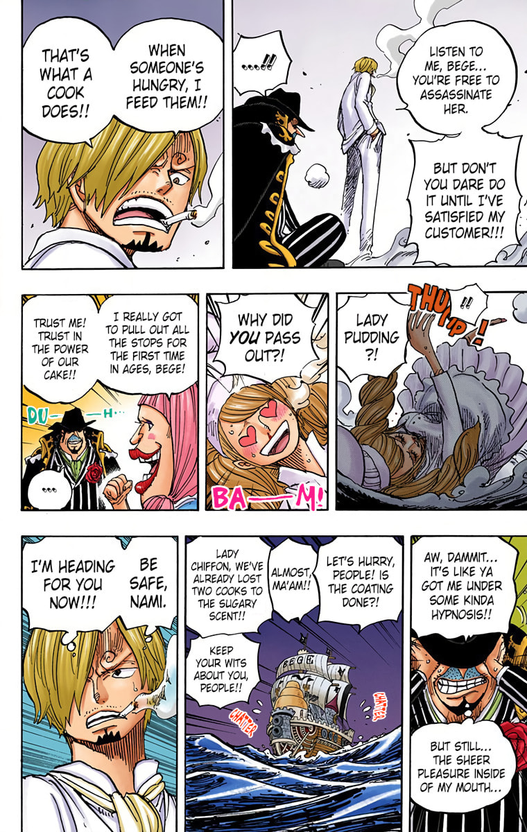 Read One Piece (Colored) chapter 889 image 8 on Lezhin
