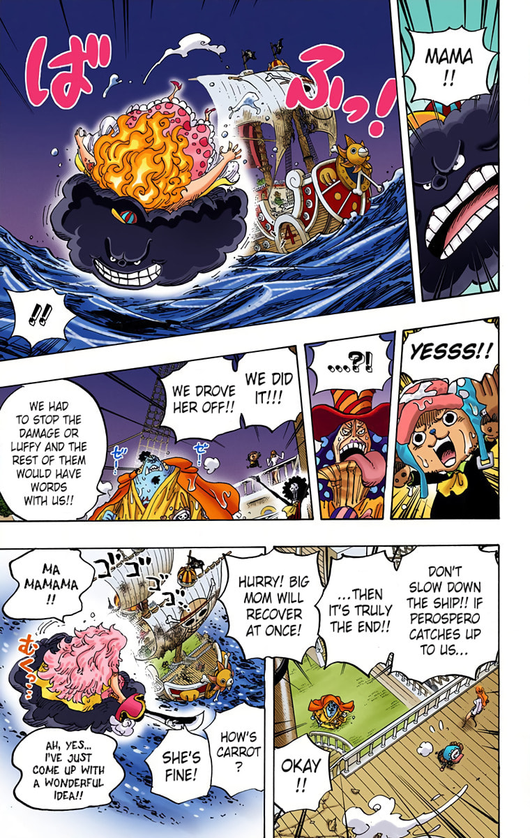 Read One Piece (Colored) chapter 890 image 12 on Lezhin