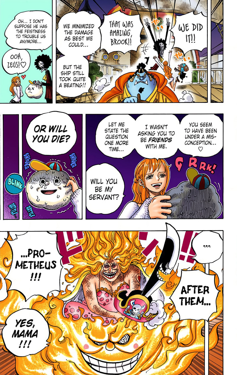 Read One Piece (Colored) chapter 890 image 17 on Lezhin
