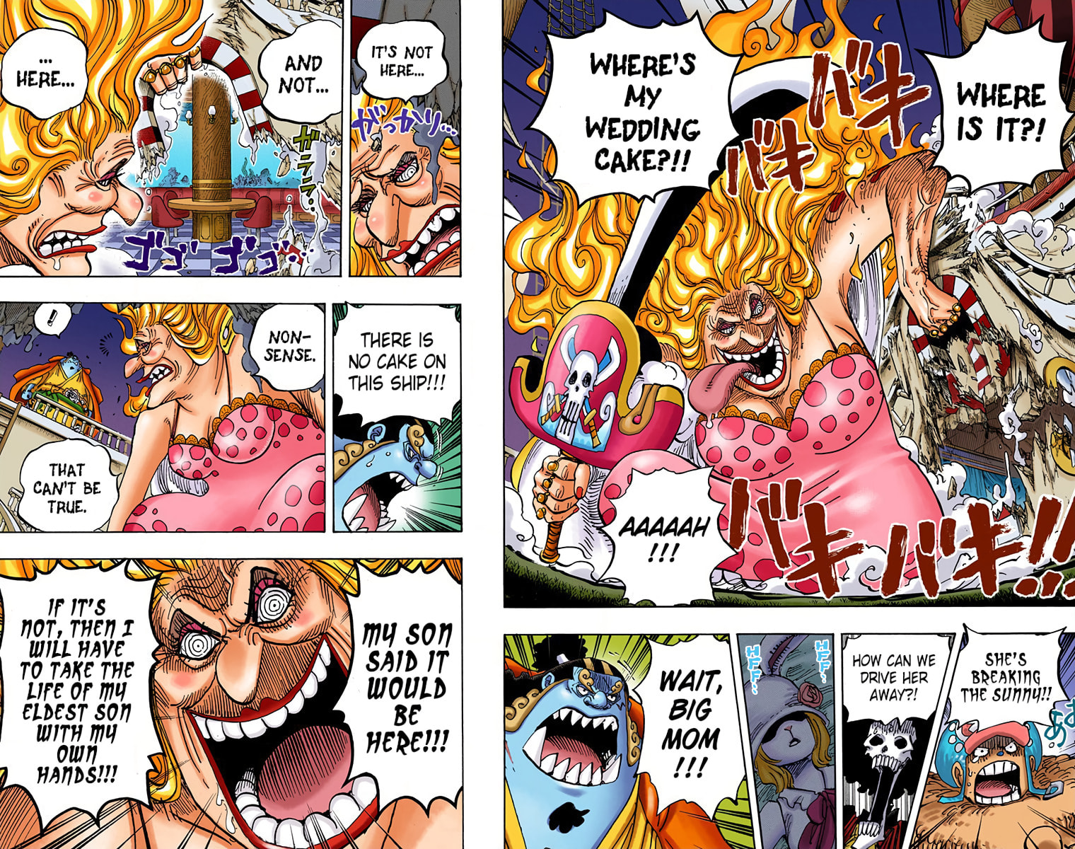 Read One Piece (Colored) chapter 890 image 4 on Lezhin