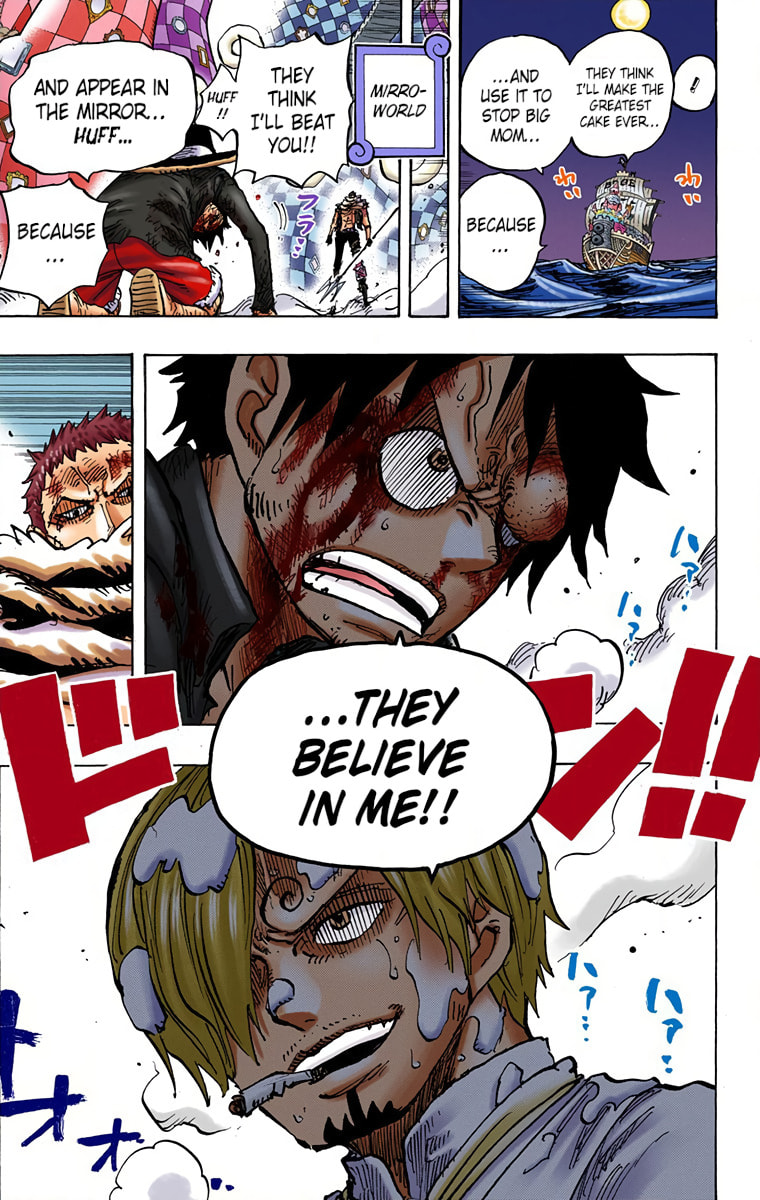 Read One Piece (Colored) chapter 891 image 13 on Lezhin
