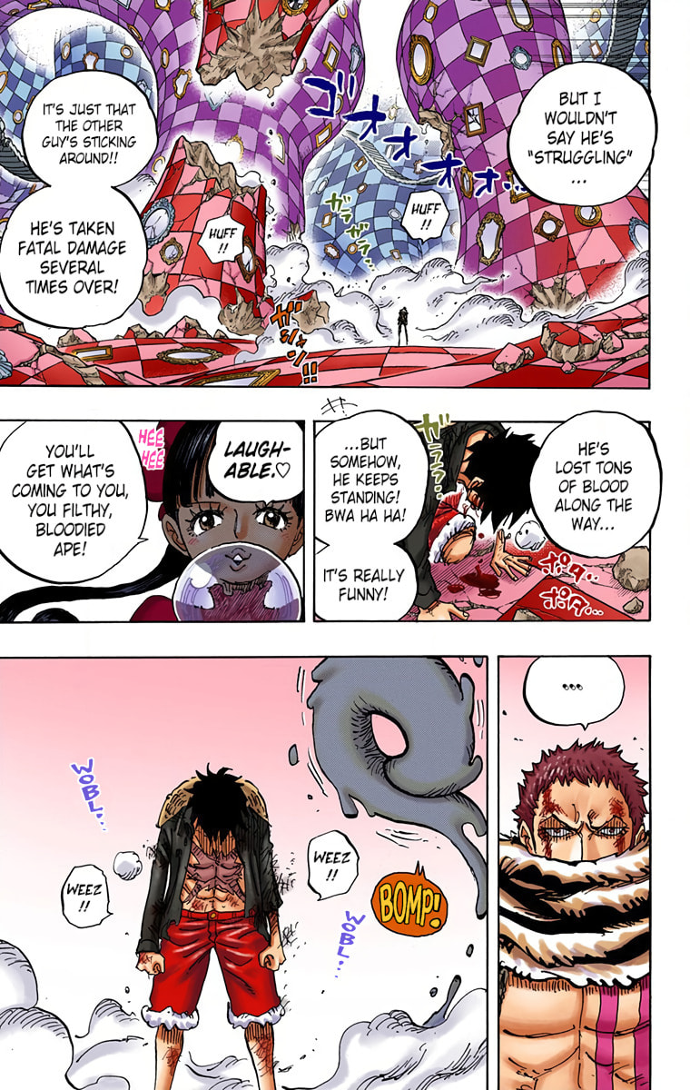 Read One Piece (Colored) chapter 891 image 4 on Lezhin