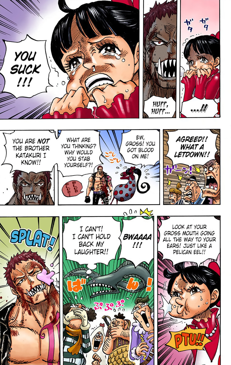 Read One Piece (Colored) chapter 893 image 12 on Lezhin
