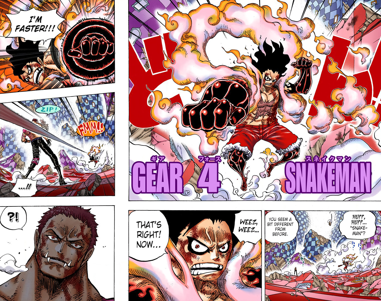 Read One Piece (Colored) chapter 895 image 1 on Lezhin