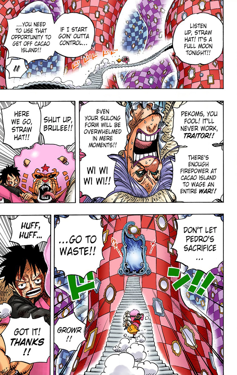 Read One Piece (Colored) chapter 897 image 3 on Lezhin