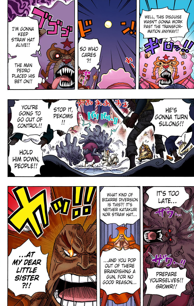 Read One Piece (Colored) chapter 897 image 6 on Lezhin