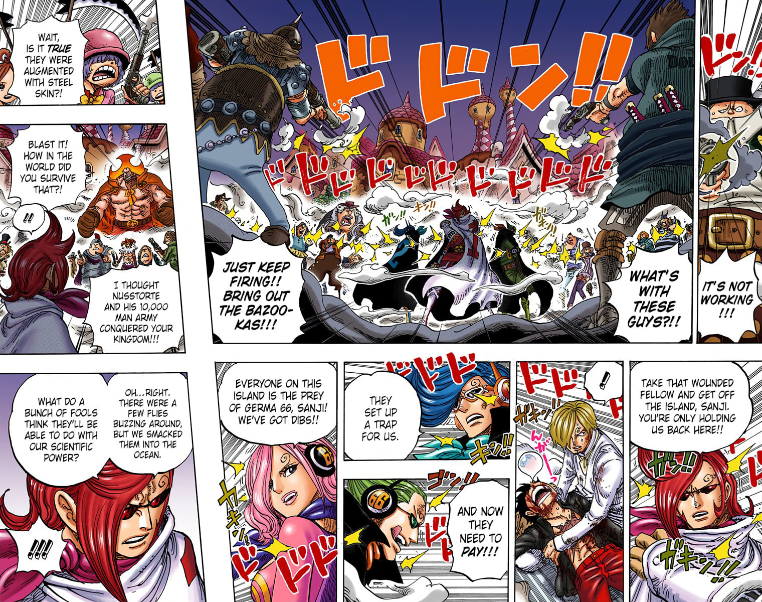 Read One Piece (Colored) chapter 898 image 1 on Lezhin