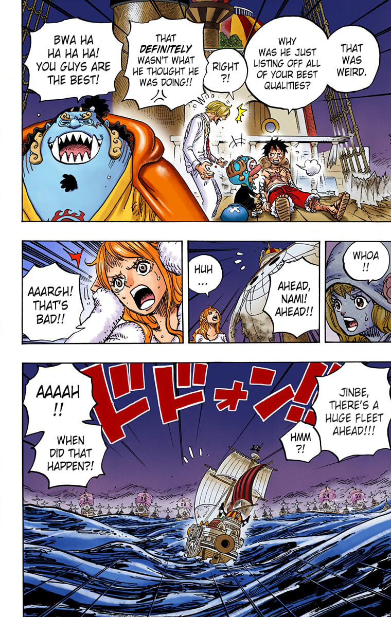 Read One Piece (Colored) chapter 899 image 11 on Lezhin