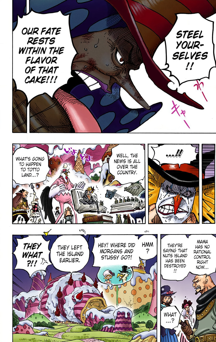 Read One Piece (Colored) chapter 899 image 3 on Lezhin