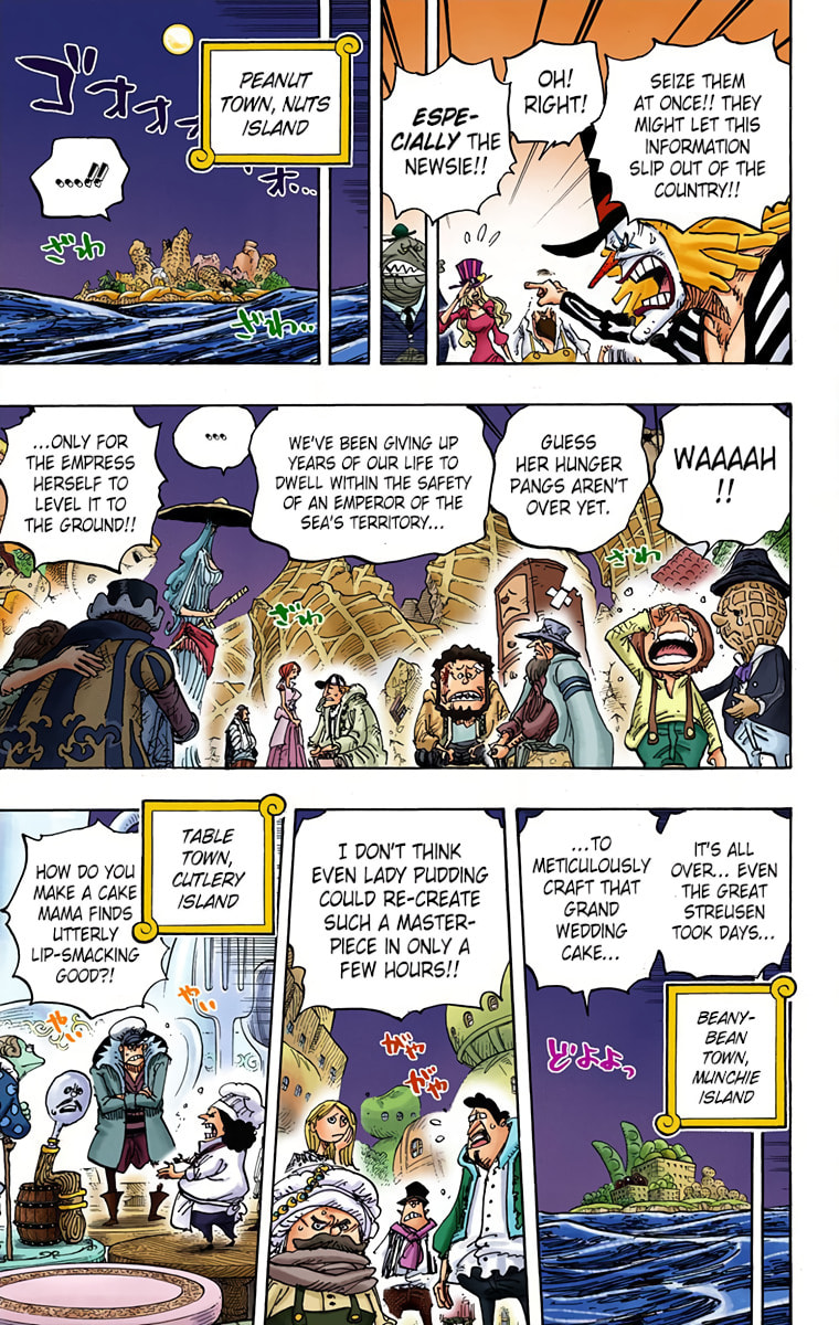 Read One Piece (Colored) chapter 899 image 4 on Lezhin