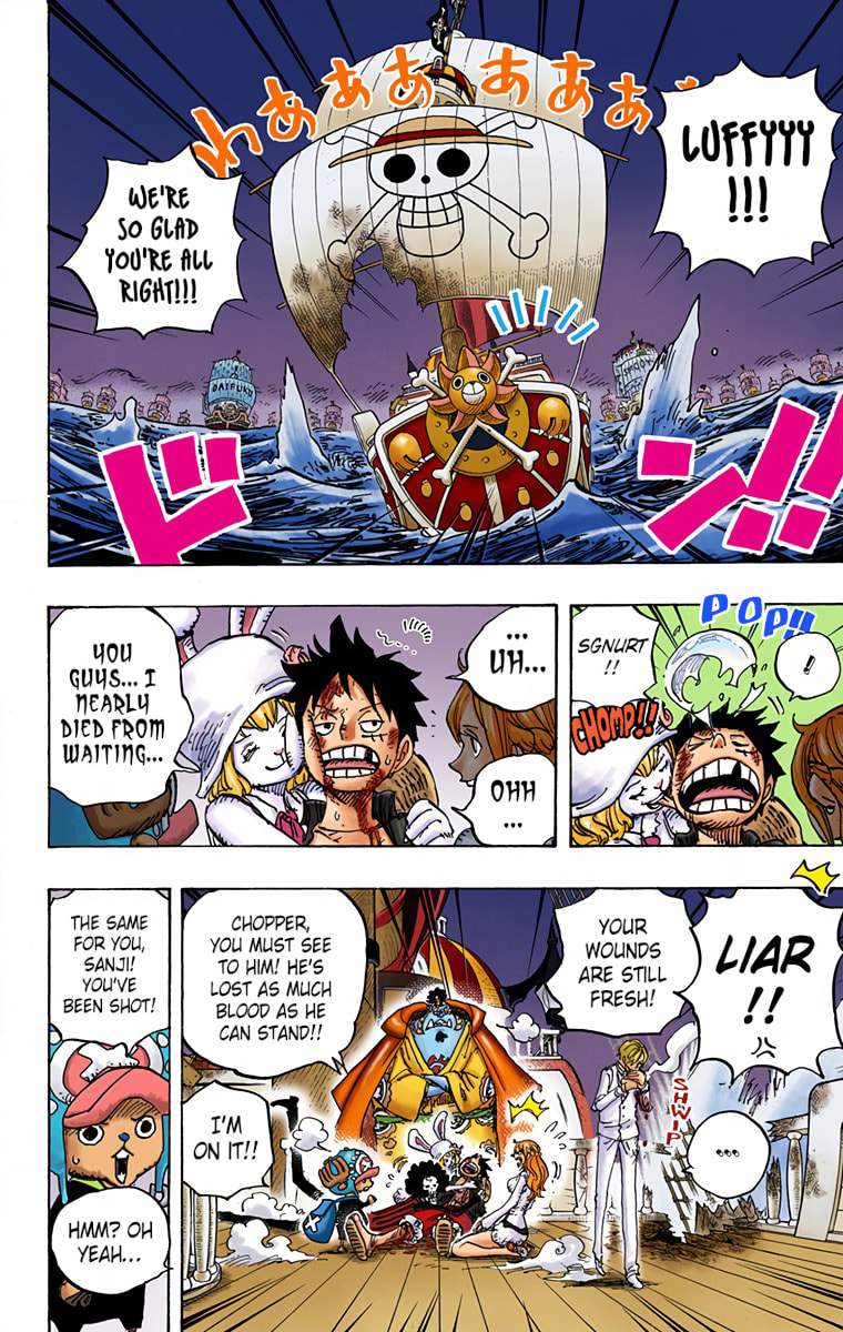 Read One Piece (Colored) chapter 899 image 7 on Lezhin
