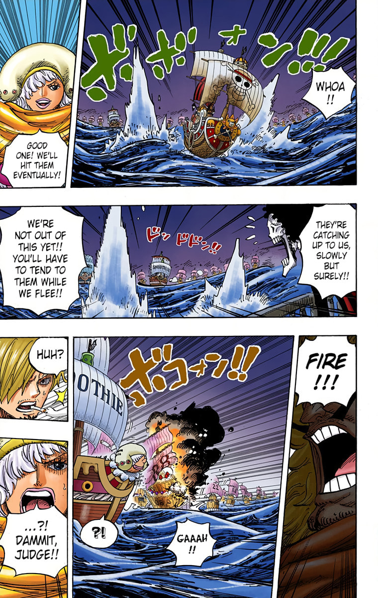 Read One Piece (Colored) chapter 899 image 8 on Lezhin