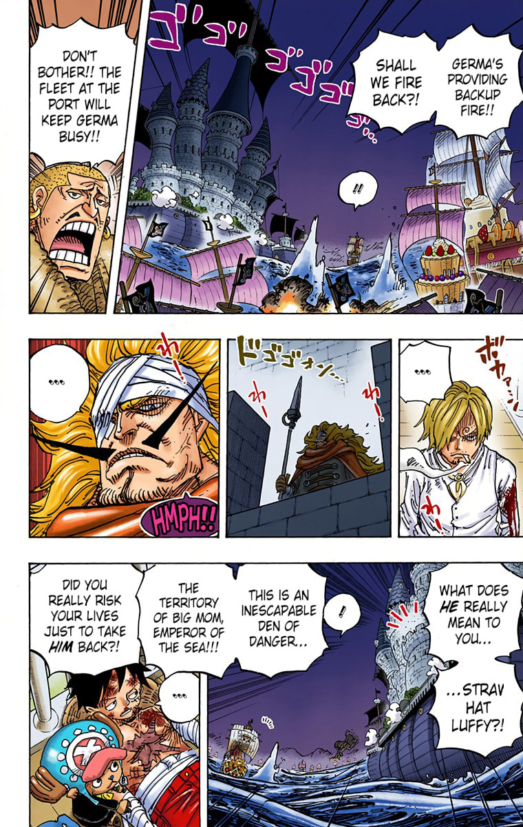 Read One Piece (Colored) chapter 899 image 9 on Lezhin