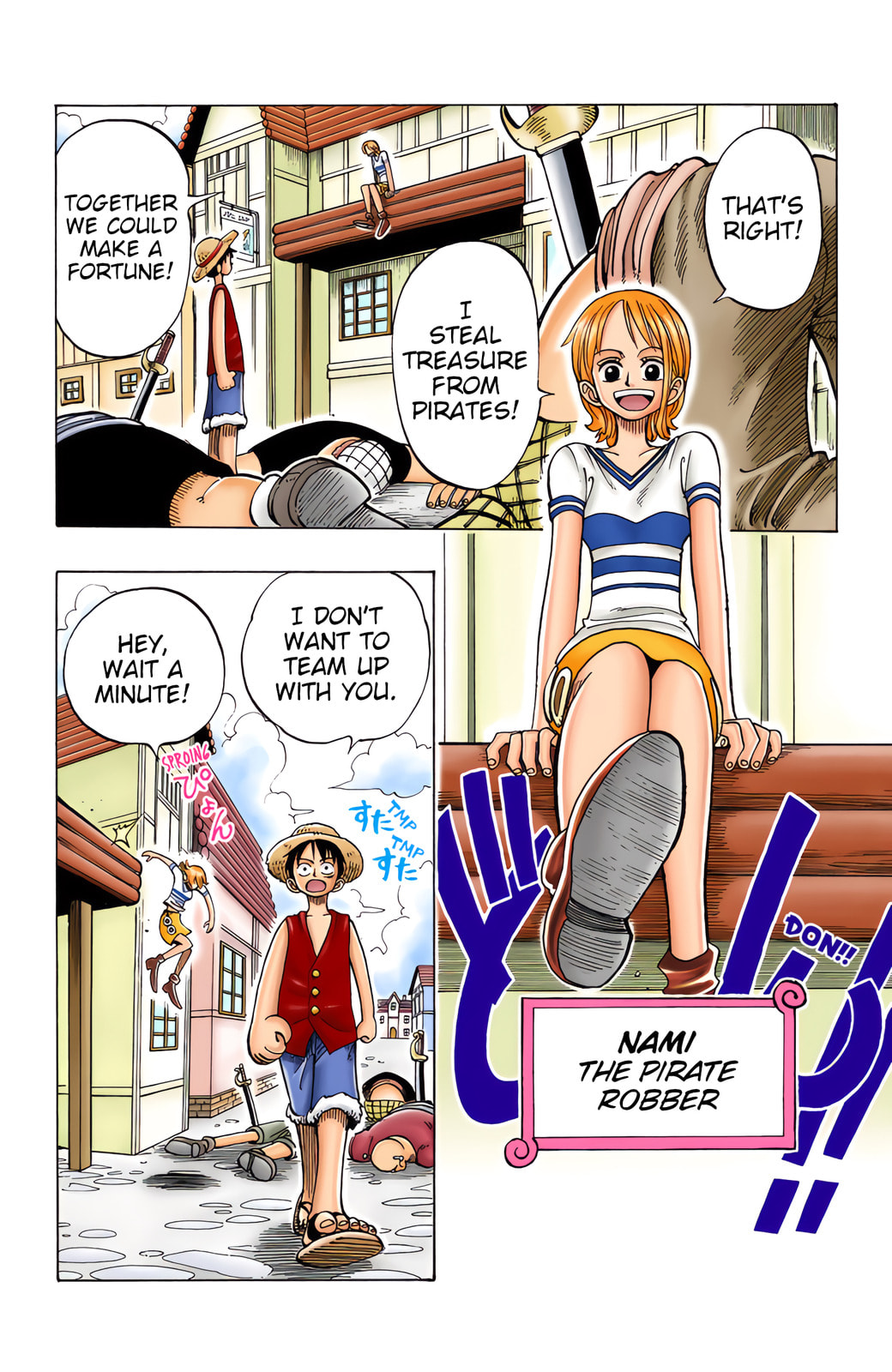 Read One Piece (Colored) chapter 9 image 1 on Lezhin