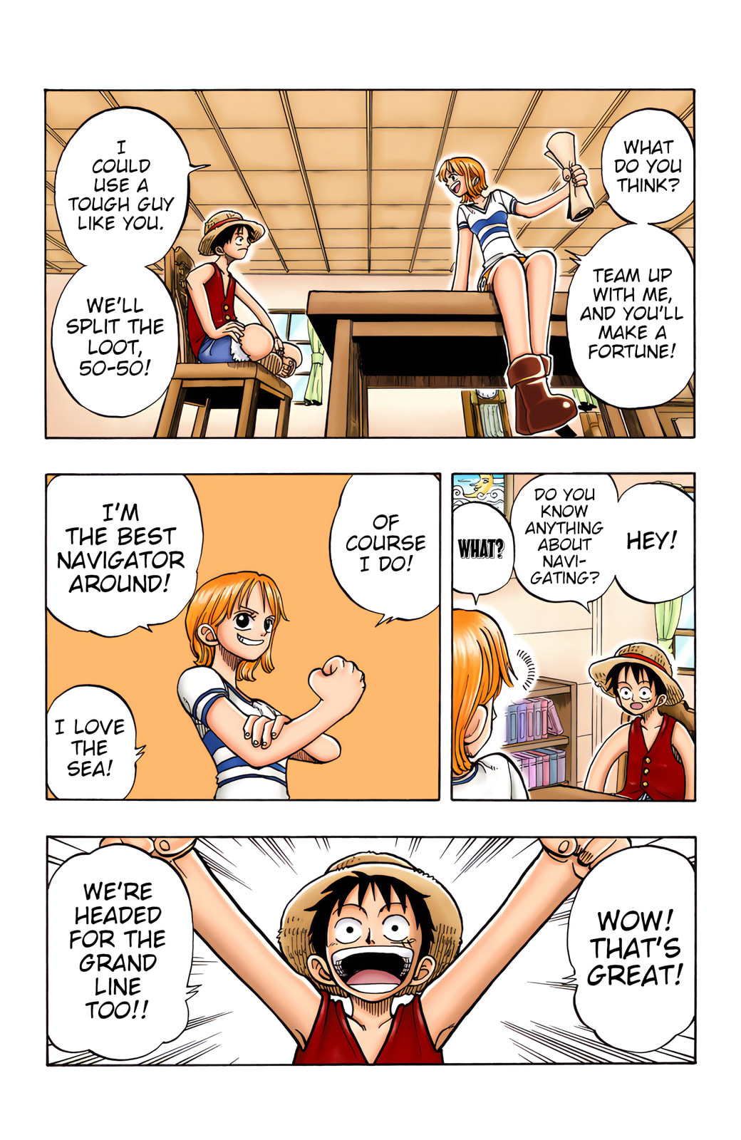 Read One Piece (Colored) chapter 9 image 10 on Lezhin