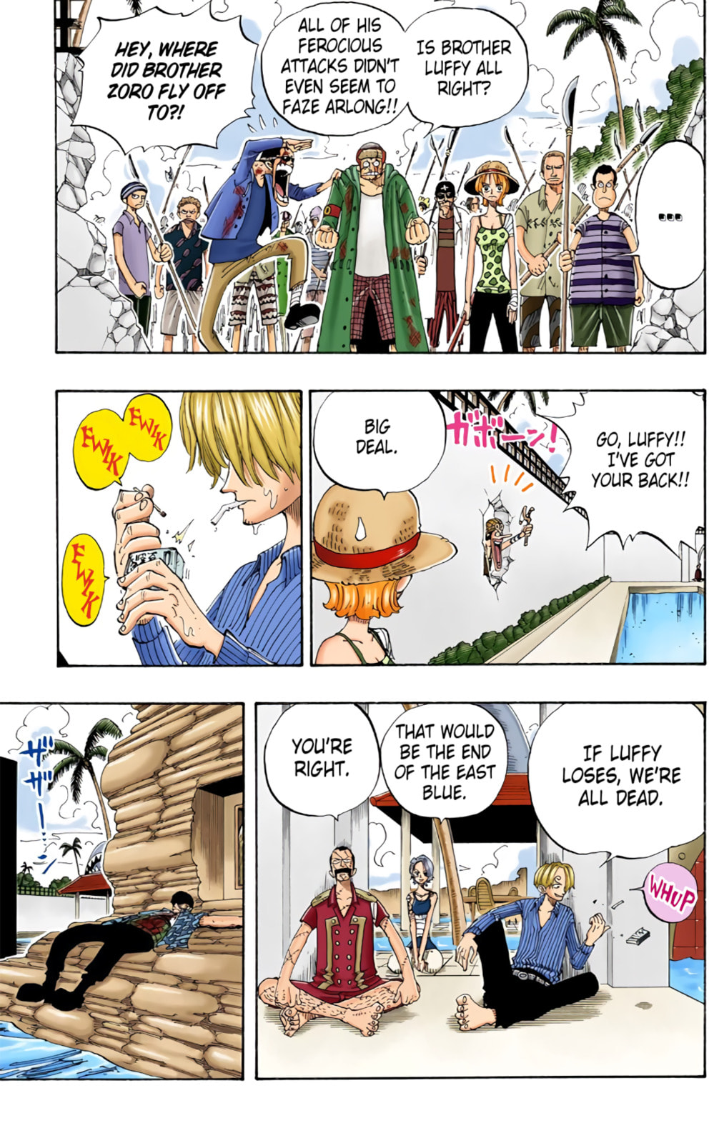 Read One Piece (Colored) chapter 90 image 2 on Lezhin