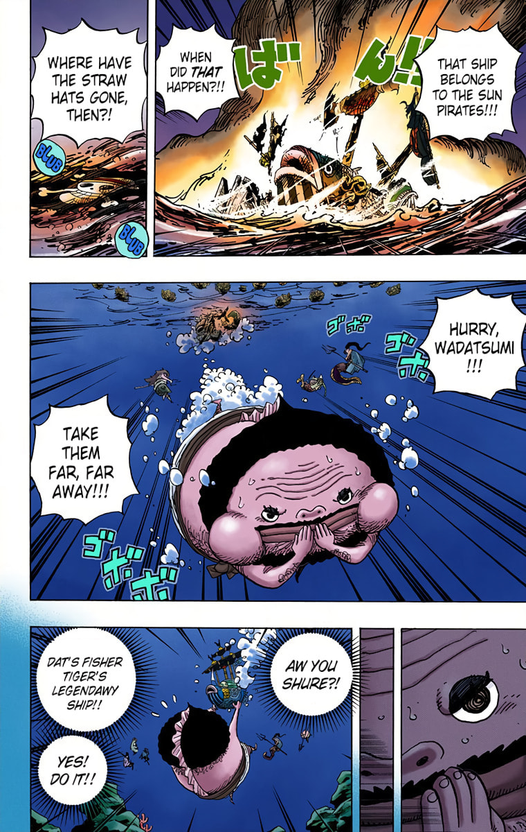Read One Piece (Colored) chapter 901 image 3 on Lezhin