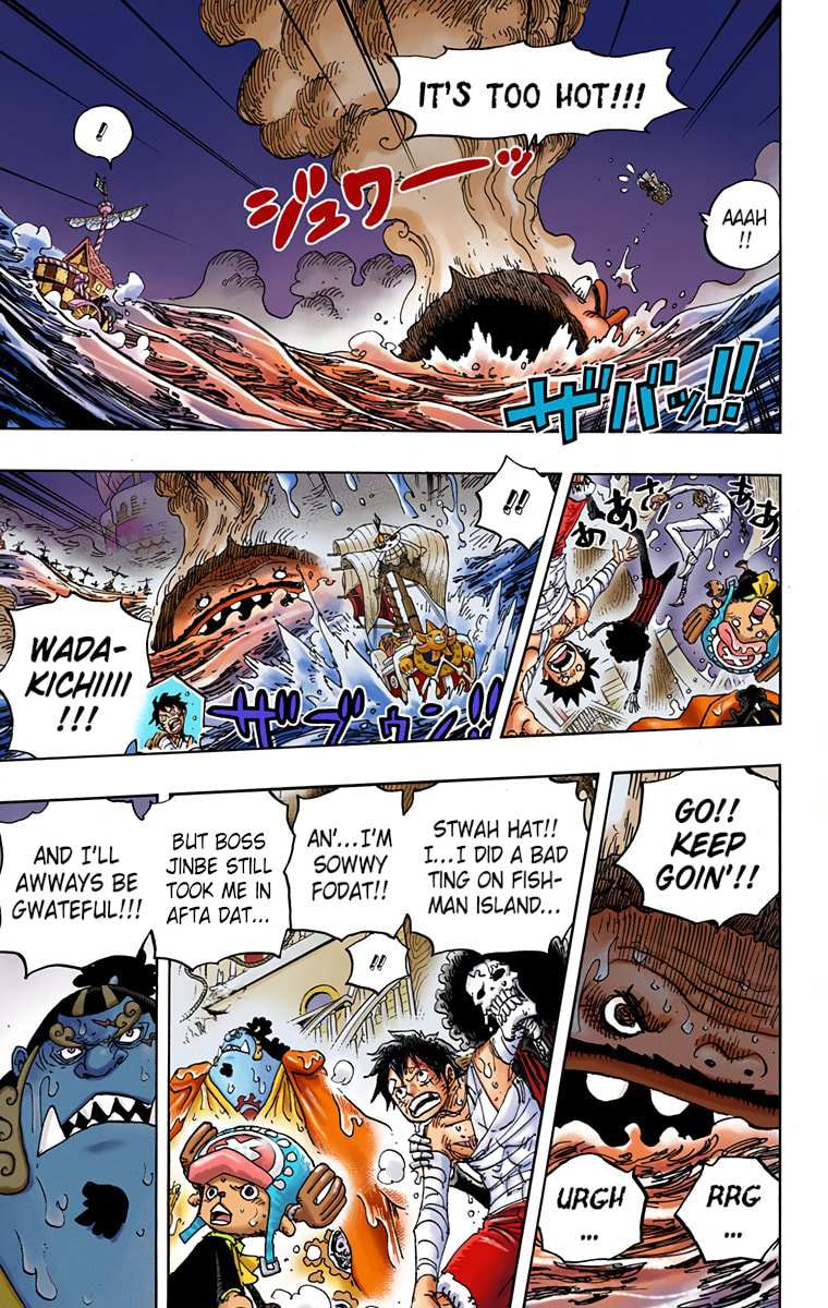 Read One Piece (Colored) chapter 901 image 6 on Lezhin