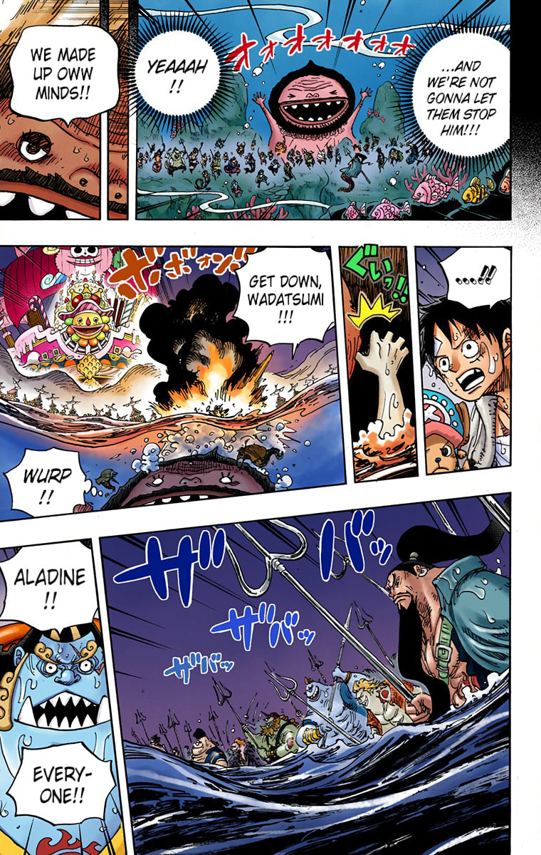 Read One Piece (Colored) chapter 901 image 8 on Lezhin