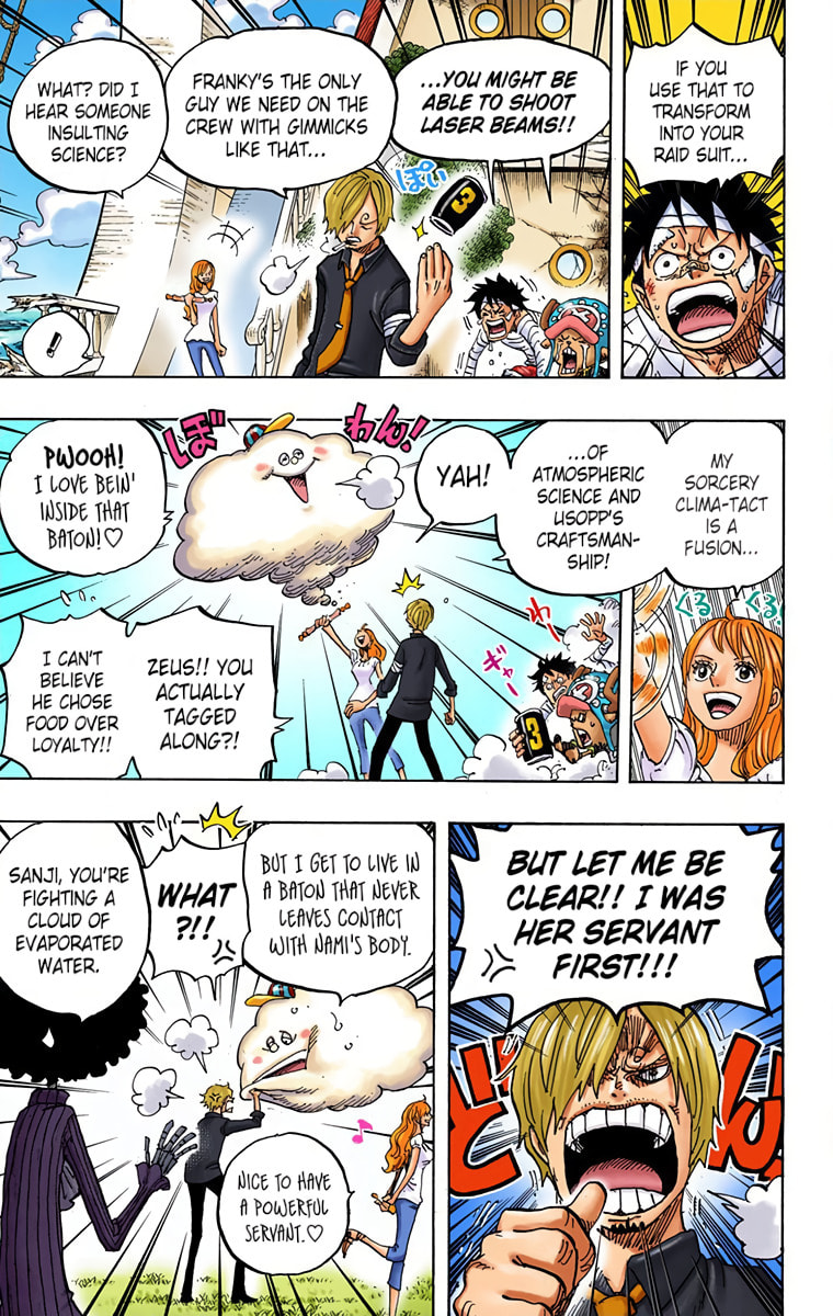 Read One Piece (Colored) chapter 903 image 2 on Lezhin