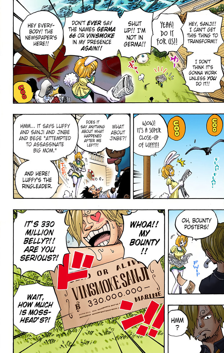 Read One Piece (Colored) chapter 903 image 3 on Lezhin