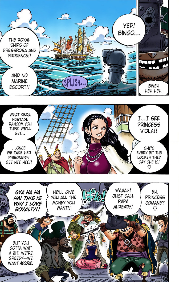 Read One Piece (Colored) chapter 903 image 8 on Lezhin