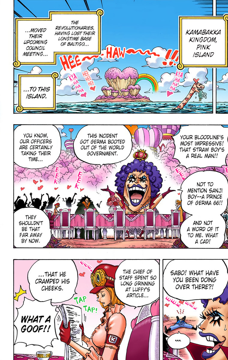 Read One Piece (Colored) chapter 904 image 1 on Lezhin