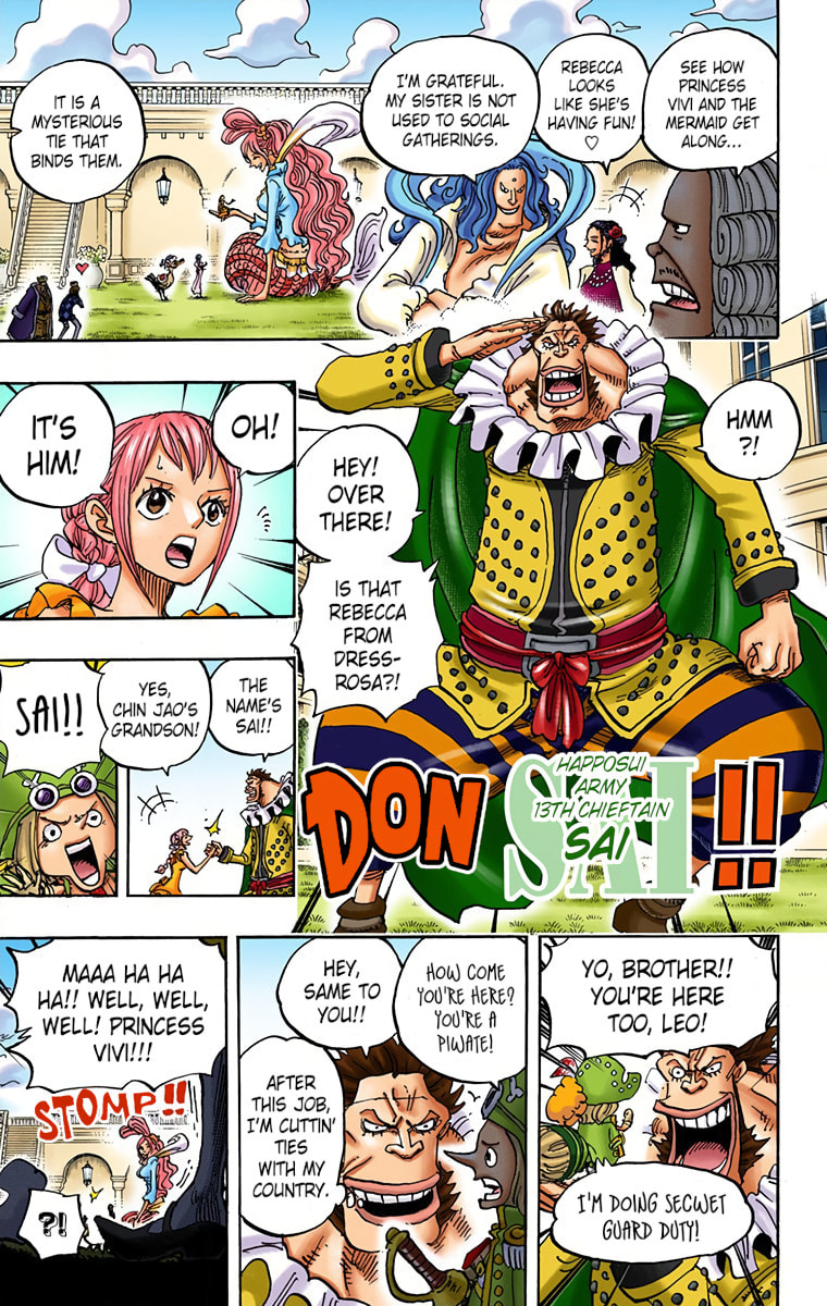 Read One Piece (Colored) chapter 906 image 10 on Lezhin