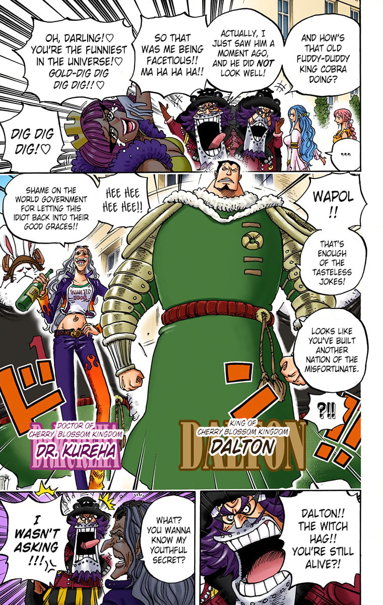 Read One Piece (Colored) chapter 906 image 12 on Lezhin