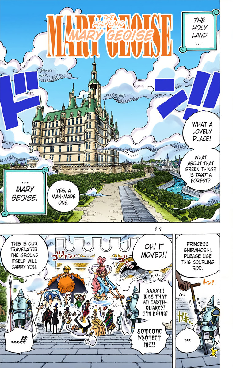 Read One Piece (Colored) chapter 906 image 2 on Lezhin