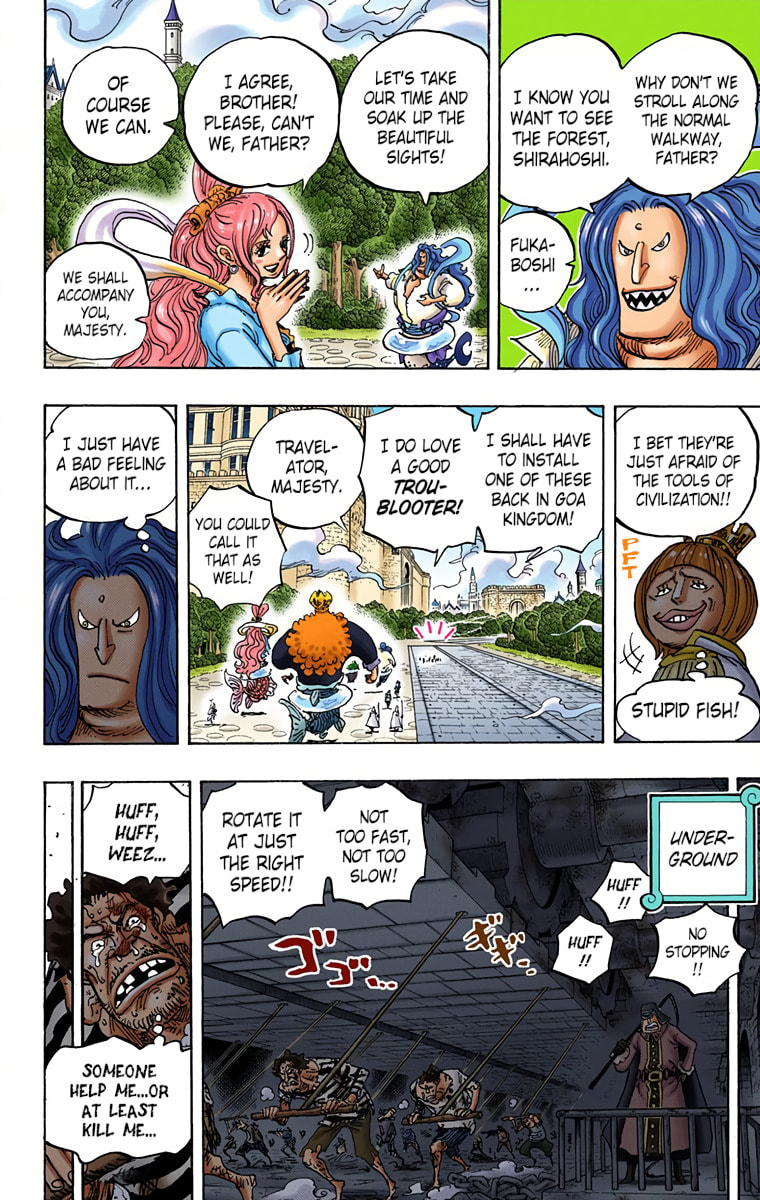 Read One Piece (Colored) chapter 906 image 3 on Lezhin