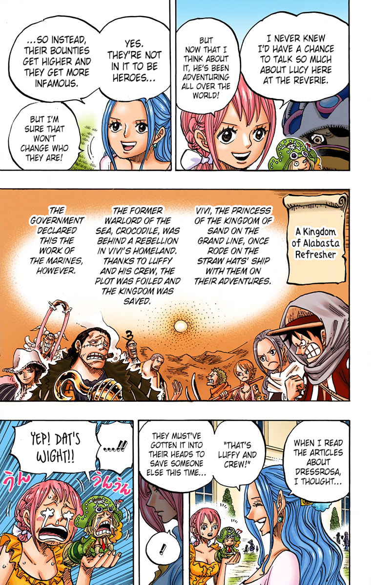 Read One Piece (Colored) chapter 906 image 8 on Lezhin