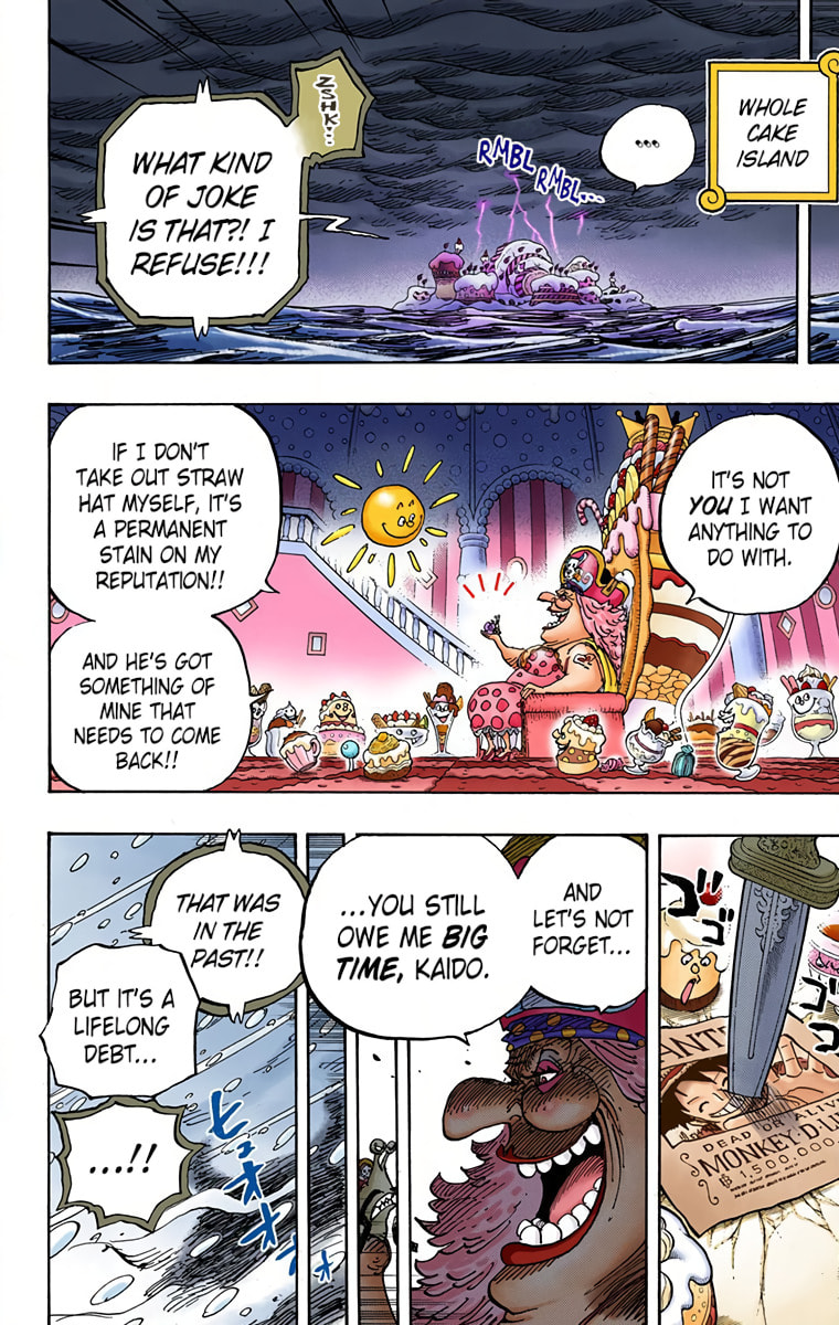 Read One Piece (Colored) chapter 907 image 1 on Lezhin