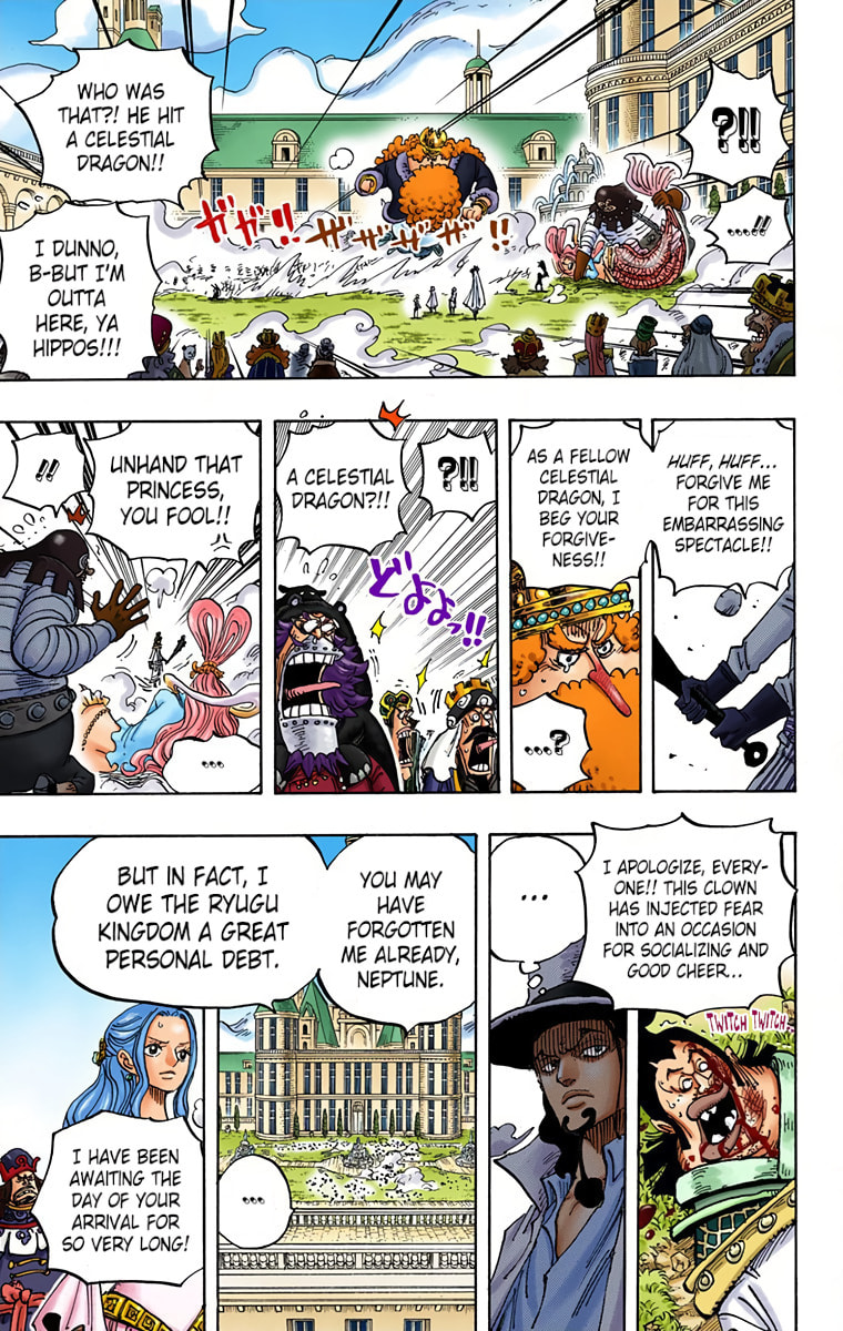 Read One Piece (Colored) chapter 907 image 13 on Lezhin