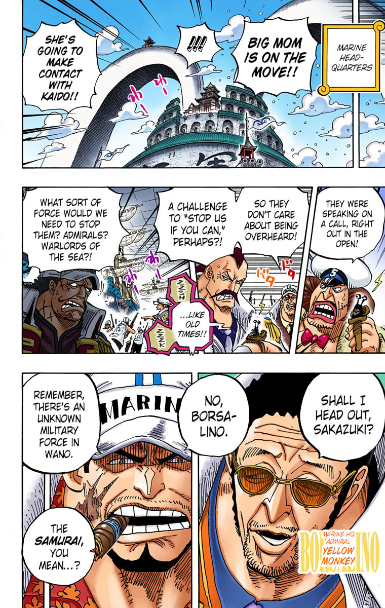 Read One Piece (Colored) chapter 907 image 3 on Lezhin
