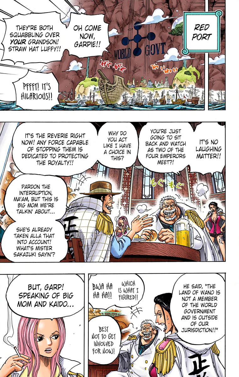 Read One Piece (Colored) chapter 907 image 4 on Lezhin