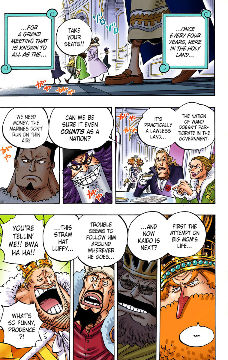 Read One Piece (Colored) chapter 908 image 10 on Lezhin