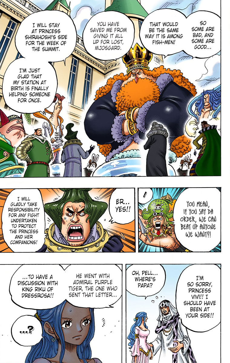 Read One Piece (Colored) chapter 908 image 2 on Lezhin