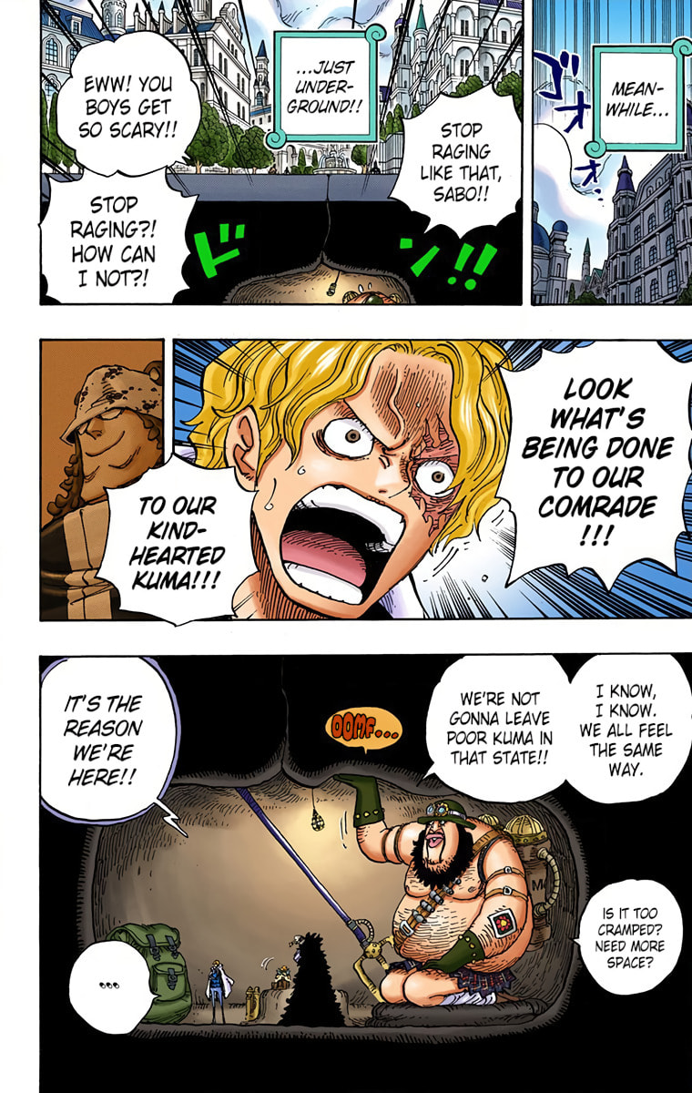 Read One Piece (Colored) chapter 908 image 7 on Lezhin