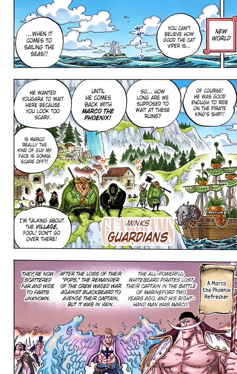 Read One Piece (Colored) chapter 909 image 1 on Lezhin