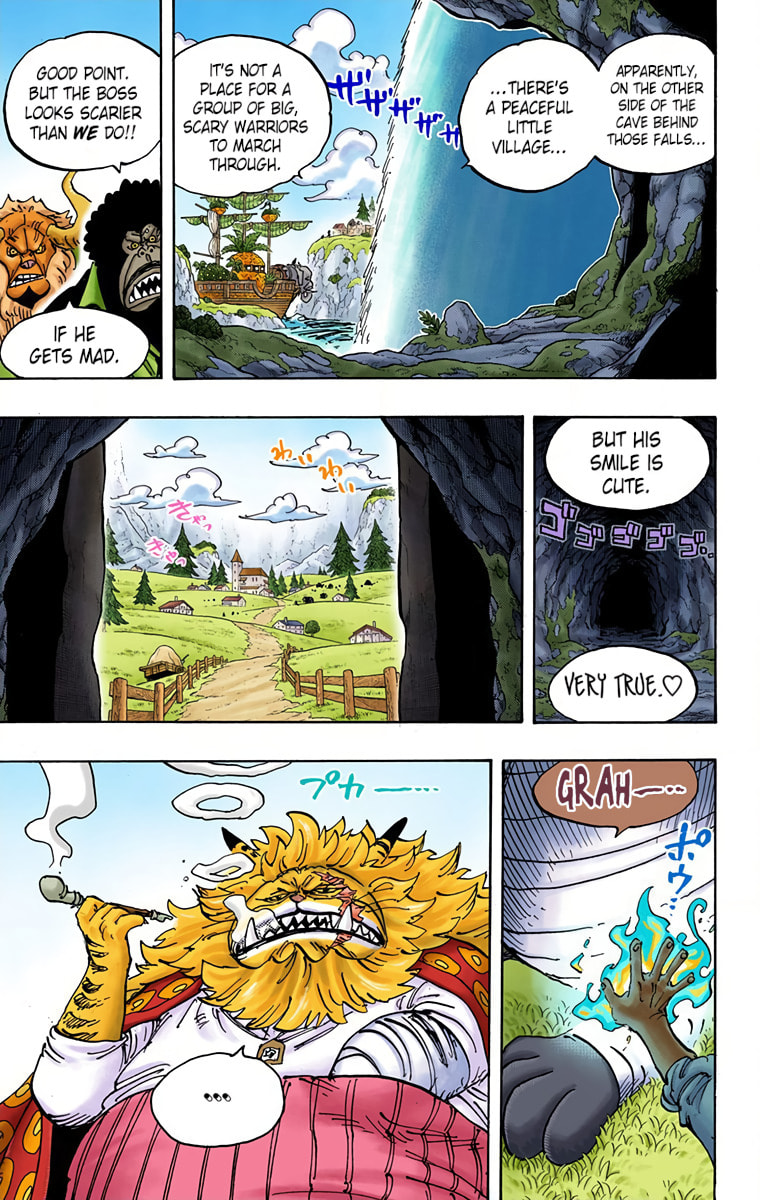 Read One Piece (Colored) chapter 909 image 2 on Lezhin