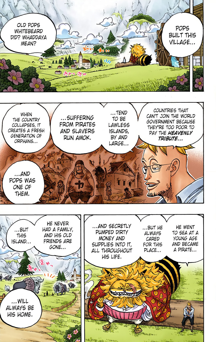 Read One Piece (Colored) chapter 909 image 4 on Lezhin