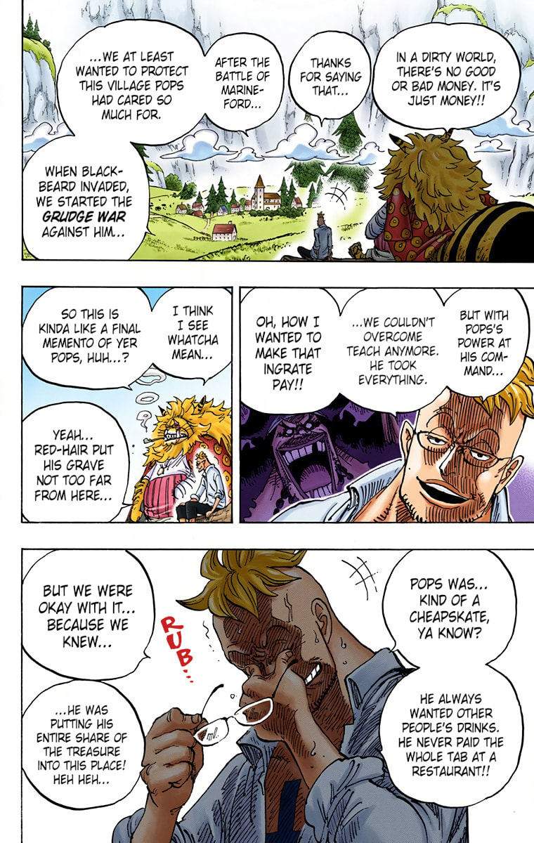 Read One Piece (Colored) chapter 909 image 5 on Lezhin