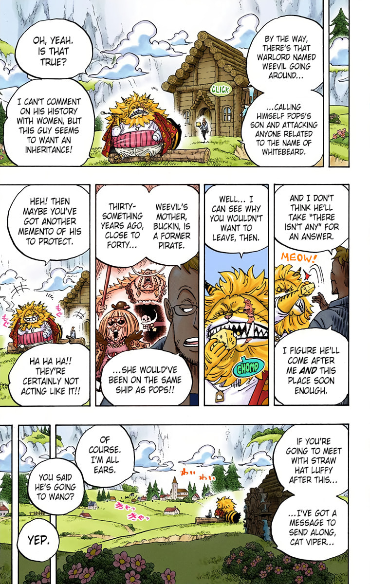 Read One Piece (Colored) chapter 909 image 6 on Lezhin